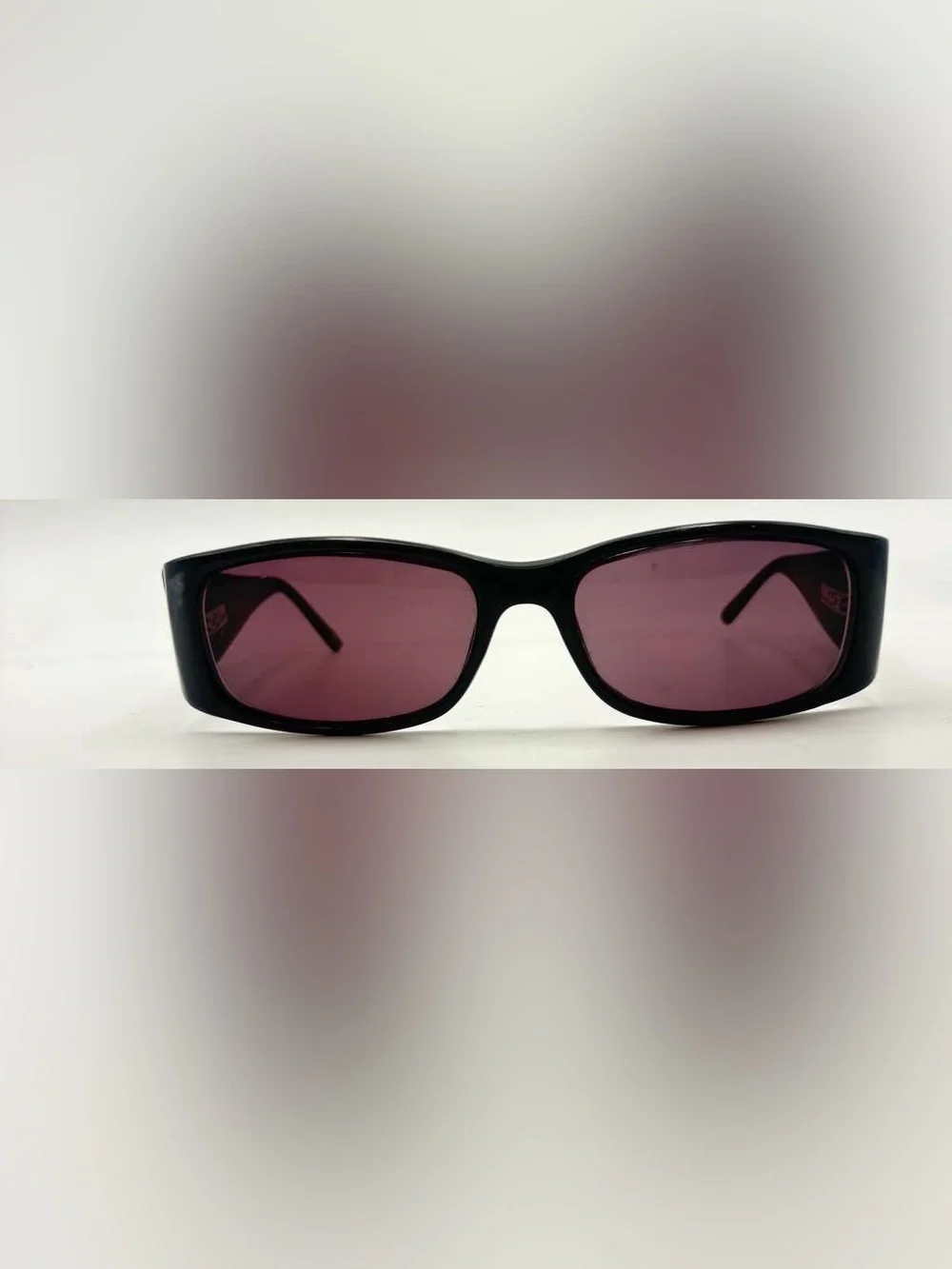 Fossil Halpert Black Brown Oval Sunglasses Frames Only